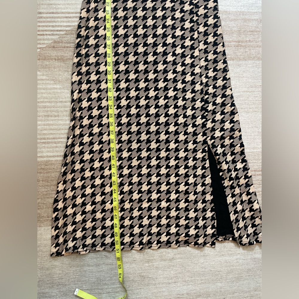 NWT Long Tall Sally Midi Dress | Houndstooth | Size US 8 UK 12 | Tall Sized - Picture 10 of 13